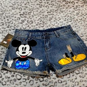 Mickey Denim Shorts